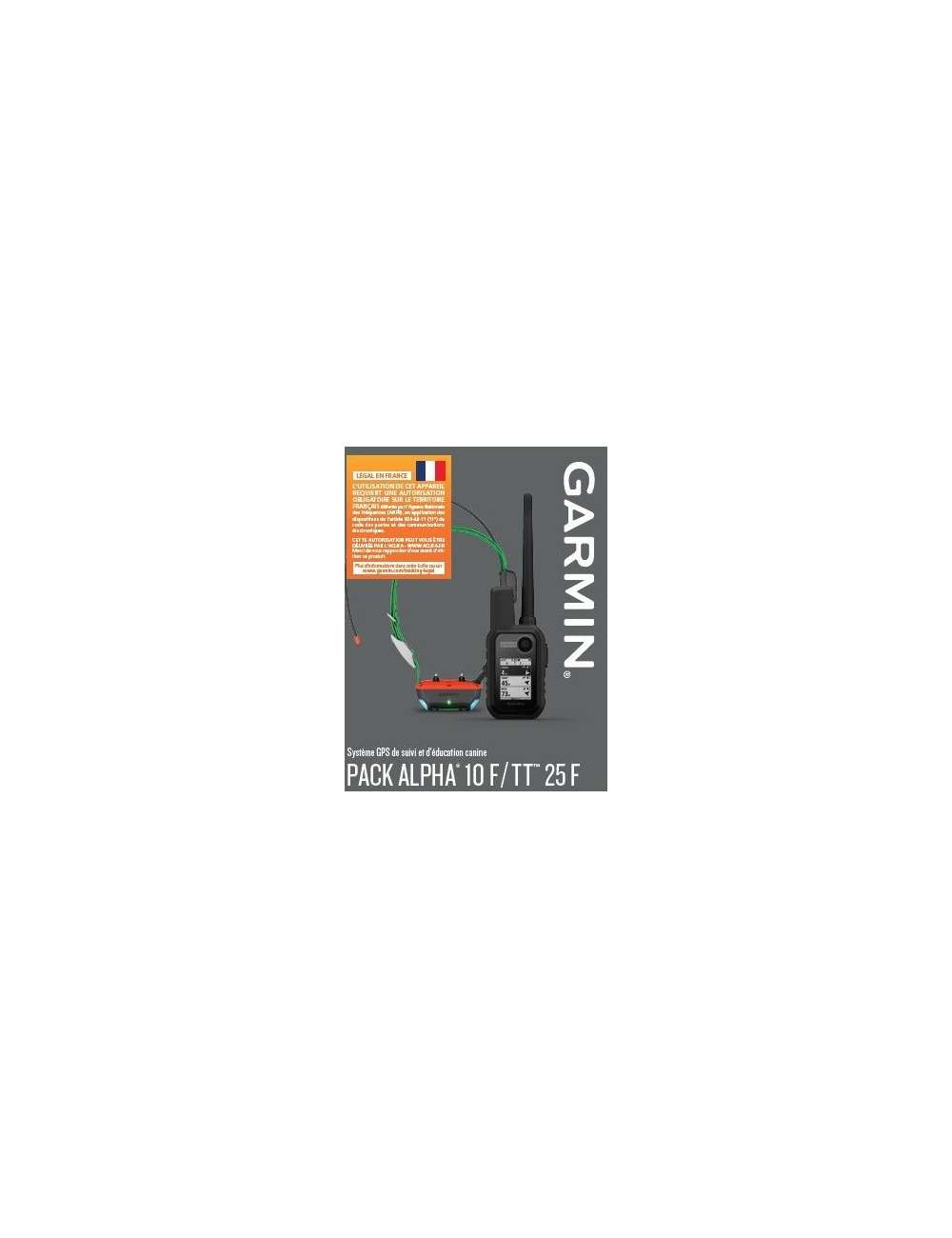 Protection écran En Verre Trempé Brotect AirGlass Pour Garmin Alpha 10 K - 9H Anti-rayures - Anti-empreintes - Installation Facile Sans Bulles
